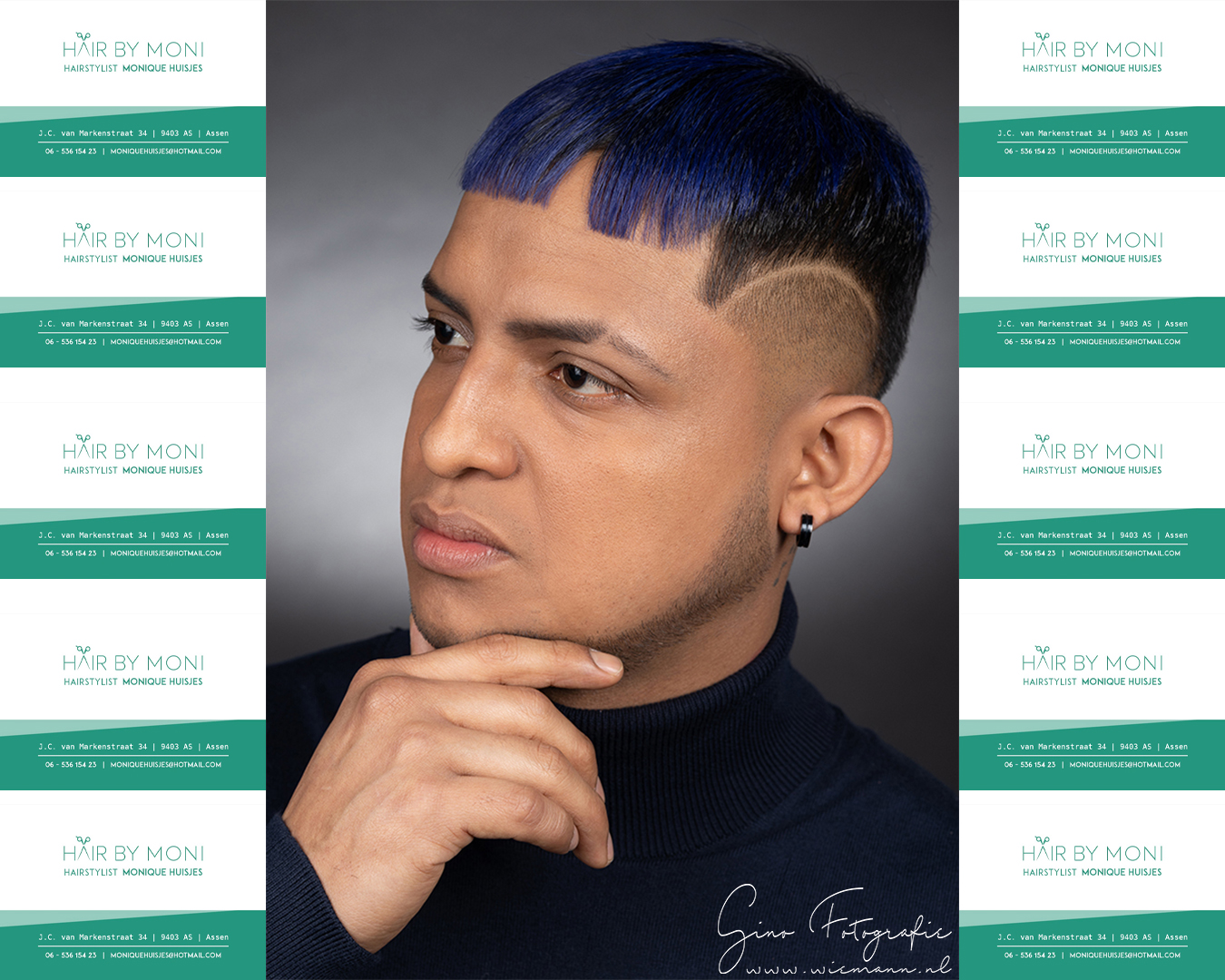 Fotoshoot voor Hair by Moni – Coiffure Award 2022